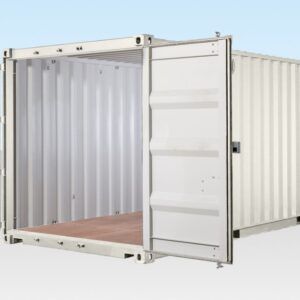 20ft Shipping Container (One Trip) White (RAL 9003) - Image 2