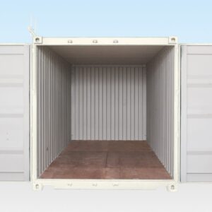 20ft Shipping Container (One Trip) White (RAL 9003) - Image 4