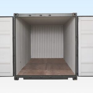 20ft Shipping Container (One Trip) Dark Green (RAL 6007) - Image 3