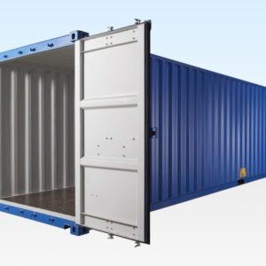 40ft Shipping Container Blue (RAL 5013) - Image 4