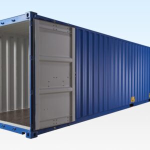 40ft Shipping Container Blue (RAL 5013) - Image 5