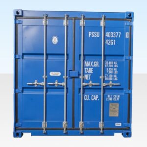 40ft Shipping Container Blue (RAL 5013) - Image 2