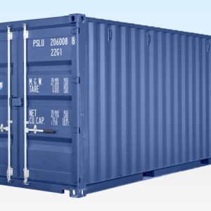 20ft Shipping Container (One Trip) Blue (RAL 5013) - Image 1